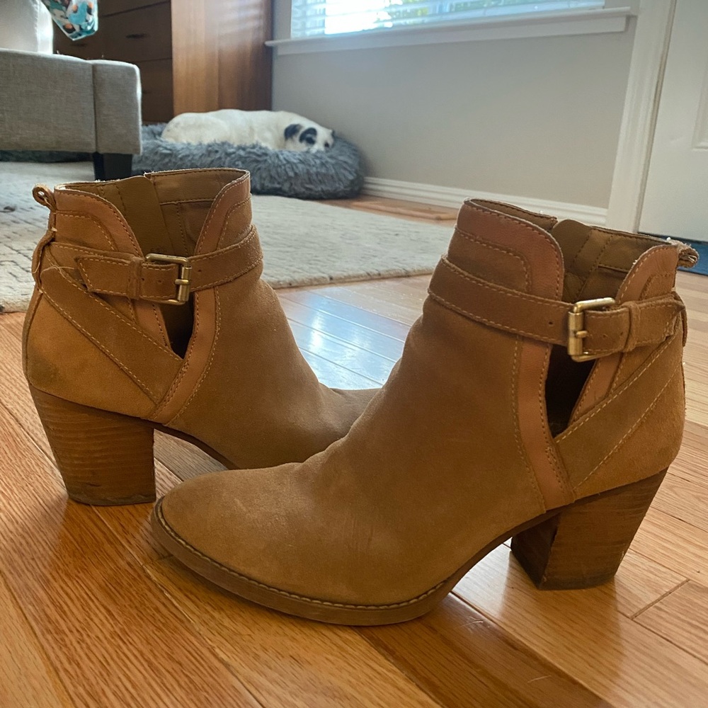 Sam Edelman suede booties